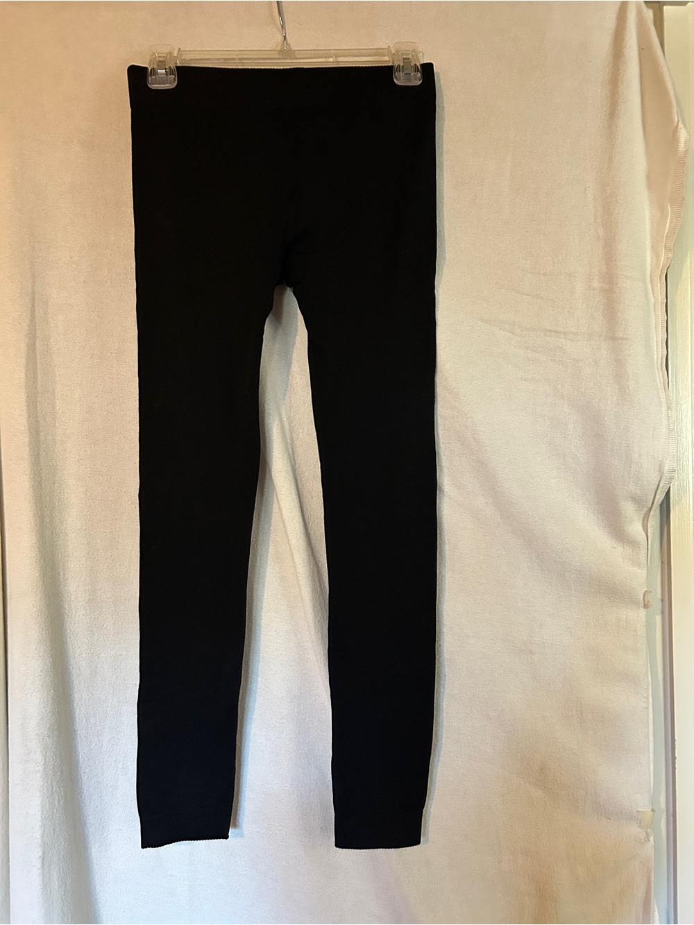 SPANX Black Slim-Fit Leggings Small